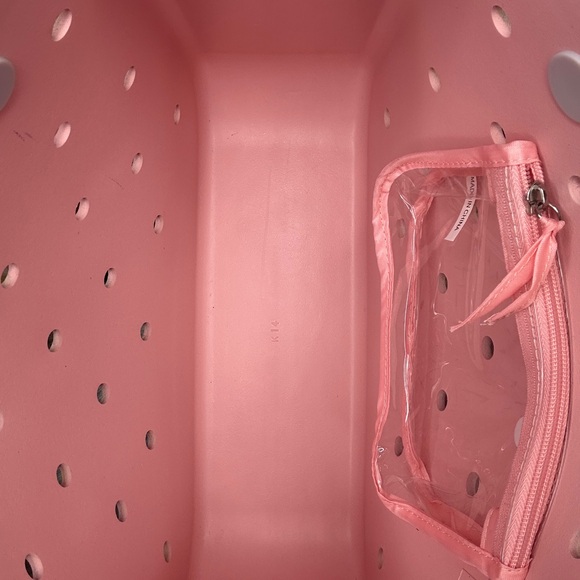 Bogg Bag Pink Seasonal Botanical Print Tote | EUC - Picture 8 of 8